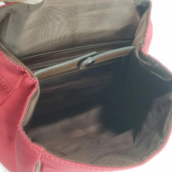 Treviso Womans Red  Small Backpack . - Picture 6 of 8